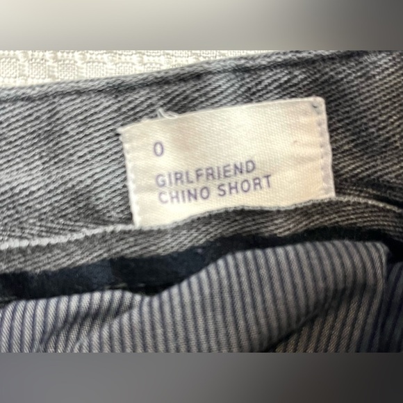 GAP Girlfriend Chino Short Women's Casual Gray Shorts Size 0 - Picture 5 of 15
